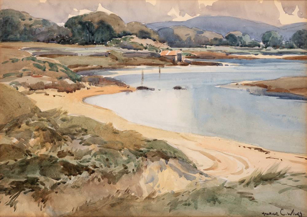 CULDAFF RIVER, COUNTY DONEGAL by Maurice Canning Wilks RUA ARHA (1910-1984) at Whyte's Auctions