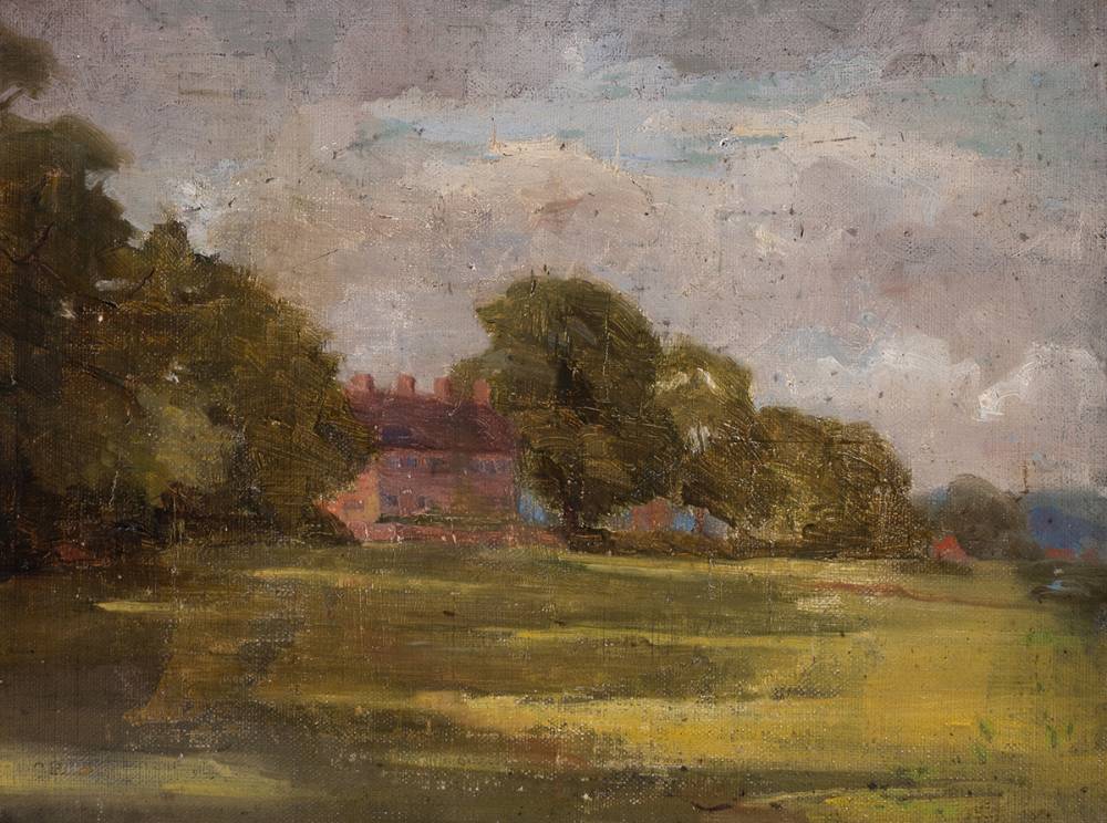 VIEW FROM CHAPELIZOD, DUBLIN by Dermod O'Brien PPRHA (1845-1945) at Whyte's Auctions