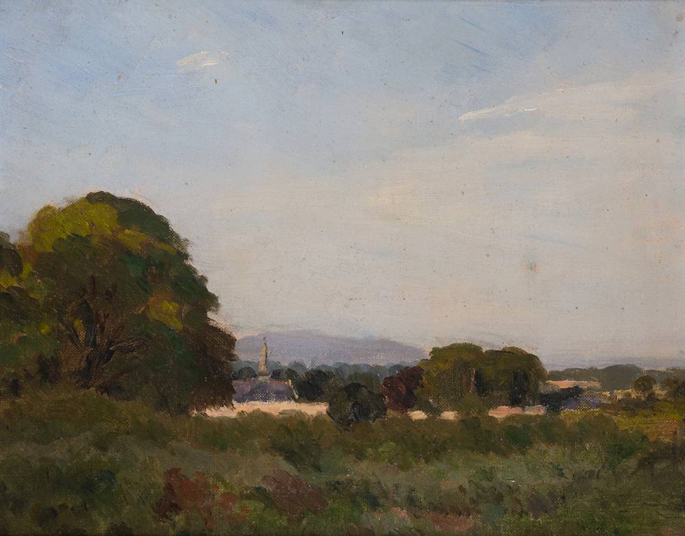 NEAR SANDYFORD, DUBLIN by Dermod O'Brien PPRHA (1845-1945) at Whyte's Auctions