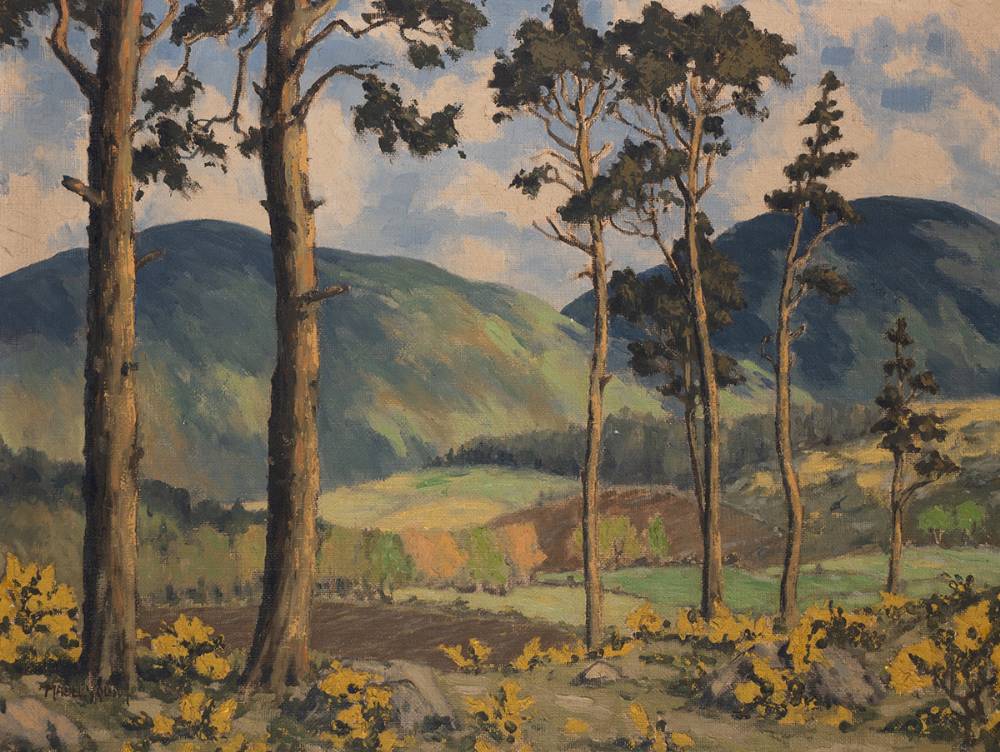 PINE TREES, WICKLOW by Mabel Young RHA (1889-1974) at Whyte's Auctions