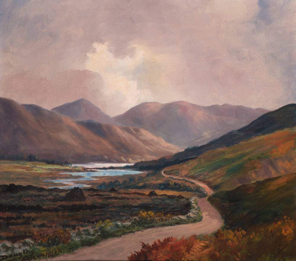 BLACK VALLEY, COUNTY KERRY by Douglas Alexander sold for 1,050 at Whyte's Auctions