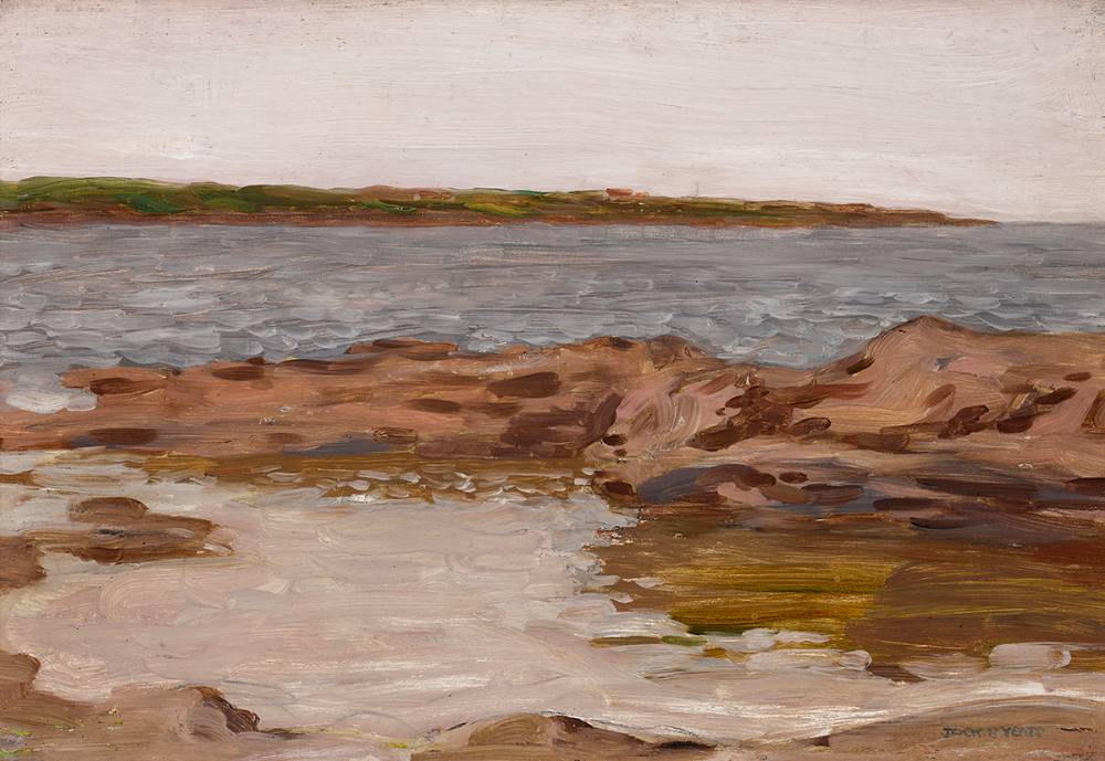 TIDE COMING IN, BALLYCASTLE, COUNTY MAYO, 1909 by Jack Butler Yeats sold for 28,000 at Whyte's Auctions