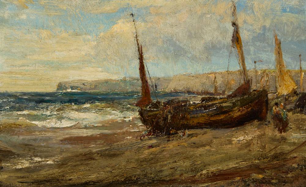 FISHING BOATS by Edwin Hayes sold for 850 at Whyte's Auctions