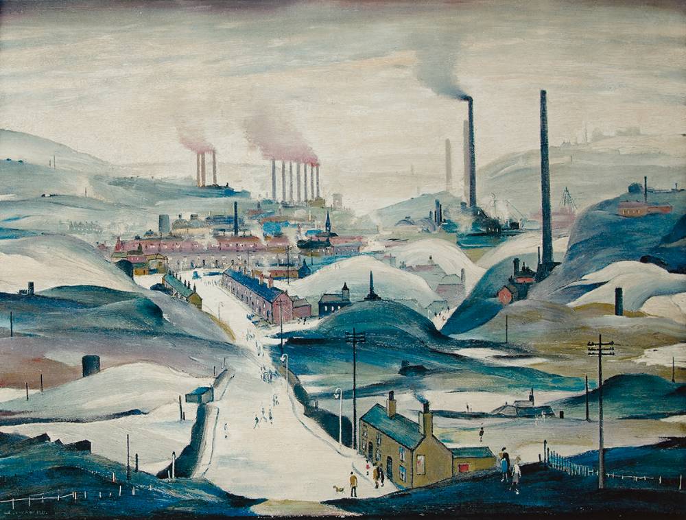 INDUSTRIAL PANORAMA by Laurence Stephen Lowry (English, 1887-1977) at Whyte's Auctions