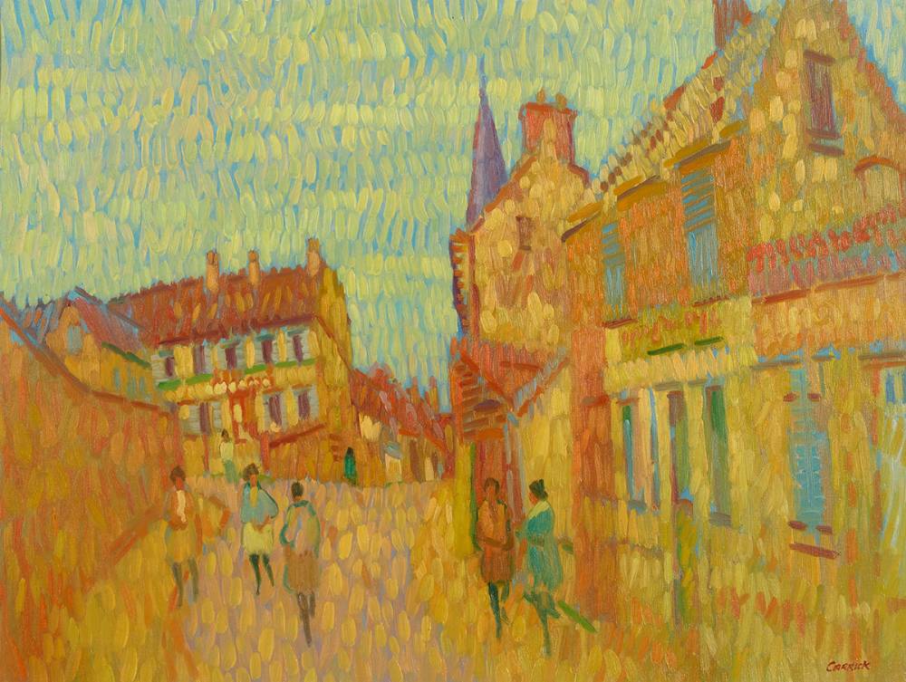 ON THE RISE, BONNEUIL EN VALOIS, 1990 by Desmond Carrick sold for 950 at Whyte's Auctions