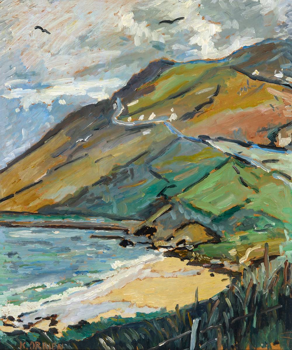 SHALWAY BAY, COUNTY DONEGAL, c.1981 by Kitty Wilmer O'Brien RHA (1901-1982) at Whyte's Auctions