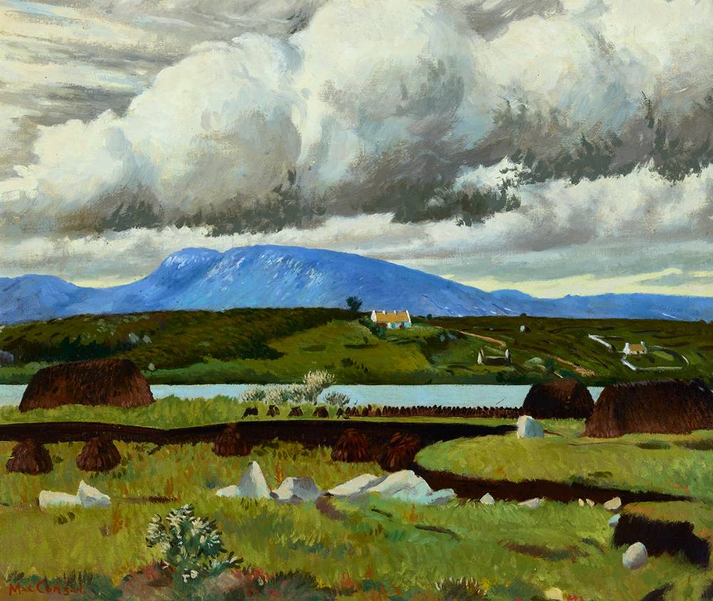 CONNEMARA, 1948 by Maurice MacGonigal sold for 3,800 at Whyte's Auctions