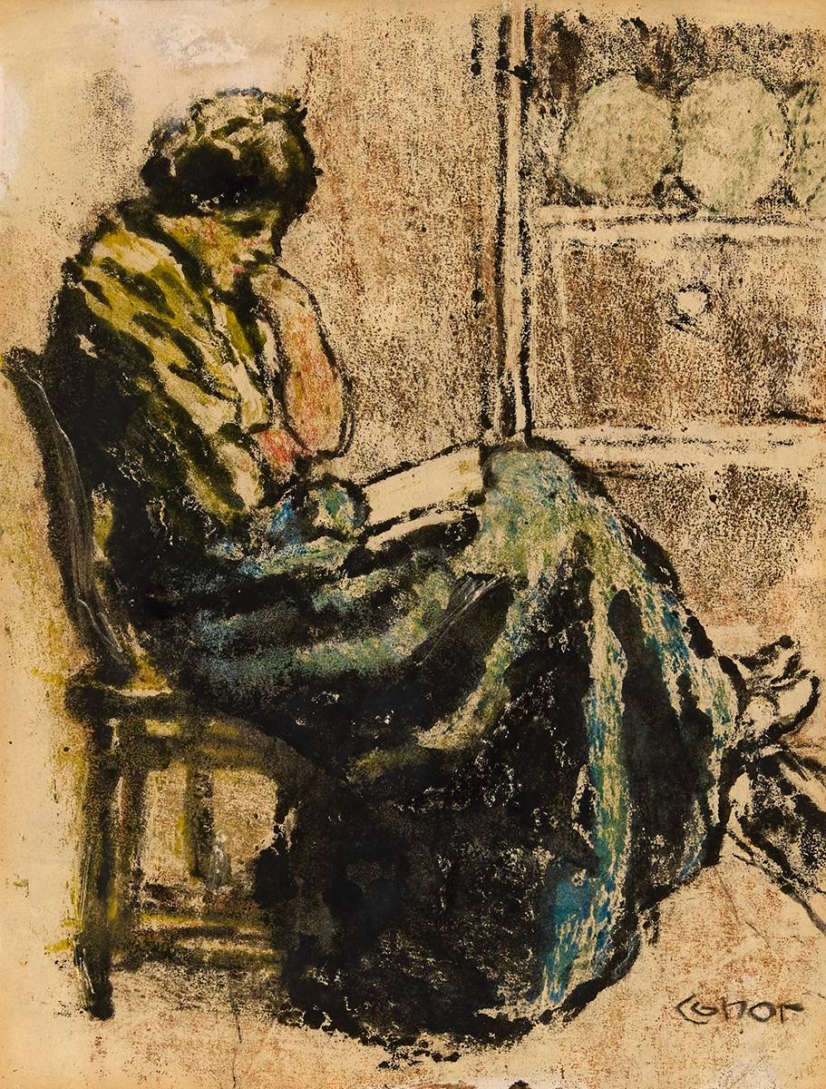 READING, 1907 by William Conor sold for 4,400 at Whyte's Auctions