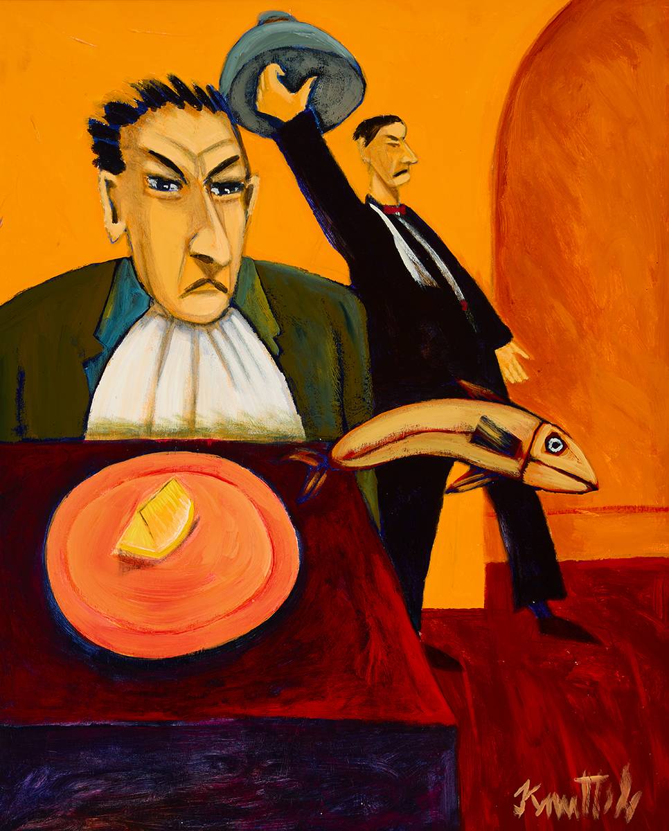 THE RESTAURANT by Graham Knuttel (1954-2023) at Whyte's Auctions