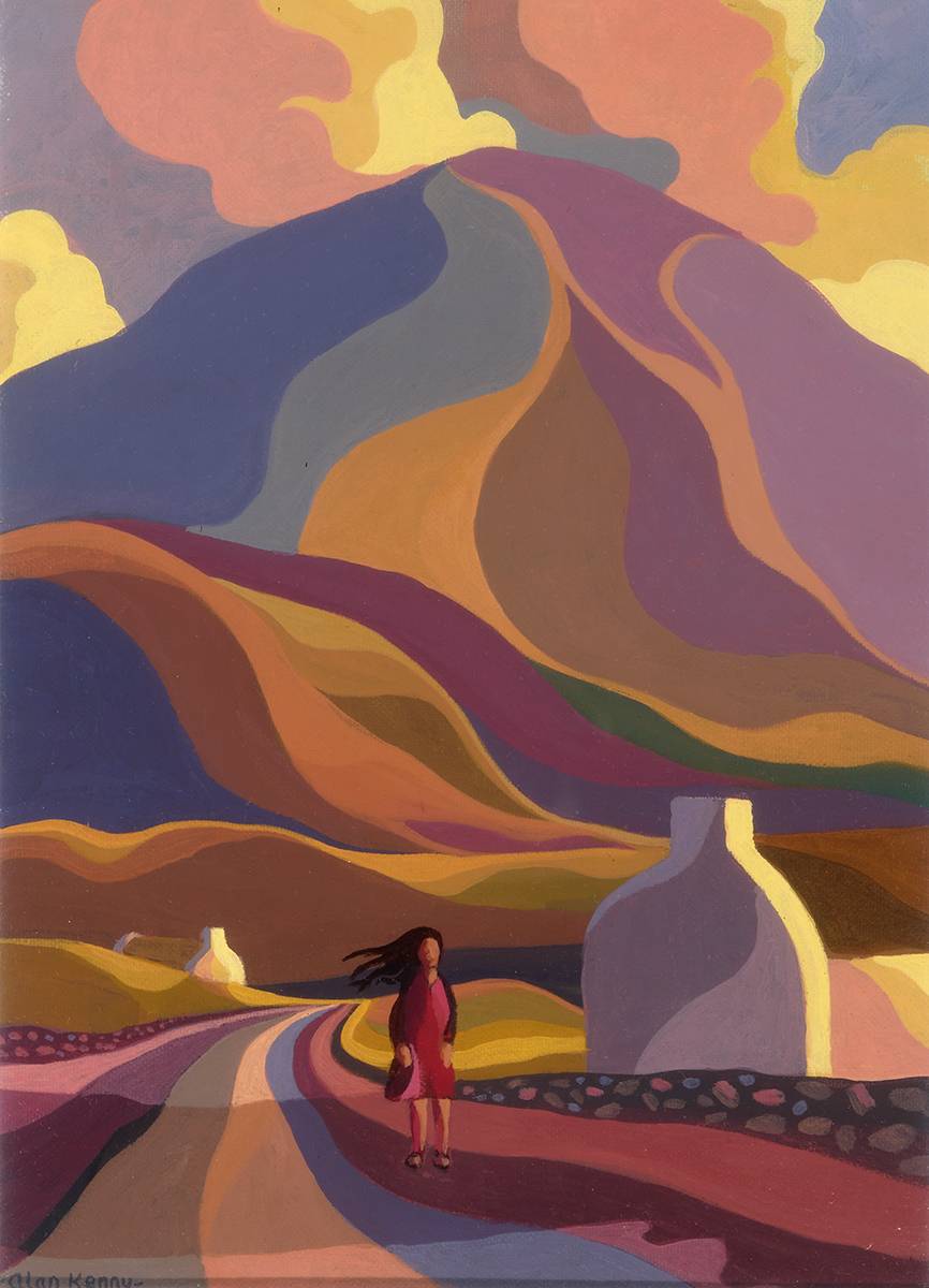DREAMSCAPE II, SLIEVEMORE MOUNTAIN, ACHILL ISLAND, 1995 by Alan Kenny (b.1959) at Whyte's Auctions