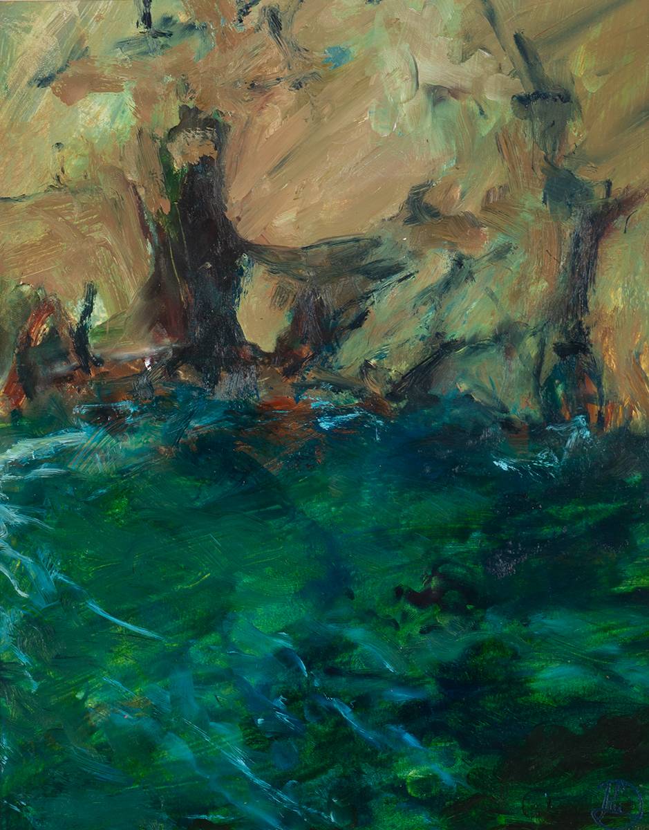 TRANSPARENT SEA, 1997 by Jill Dennis sold for 250 at Whyte's Auctions