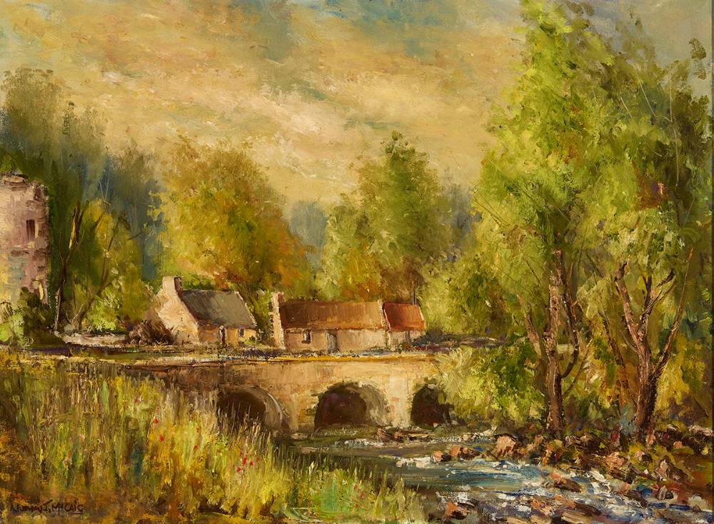 ROSTREVOR BRIDGE by Norman J. McCaig (1929-2001) at Whyte's Auctions