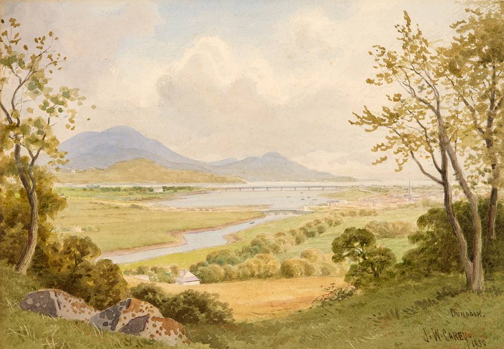 DUNDALK, COUNTY LOUTH, 1930 by Joseph William Carey RUA (1859-1937) at Whyte's Auctions