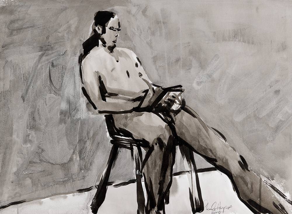 FIGURE STUDY, 2005 by Charles Harper RHA (b.1943) at Whyte's Auctions