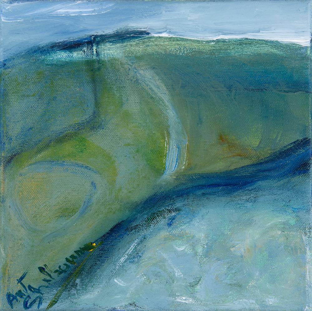 THE GREEN FIELDS by Anita Shelbourne RHA (b.1938) at Whyte's Auctions