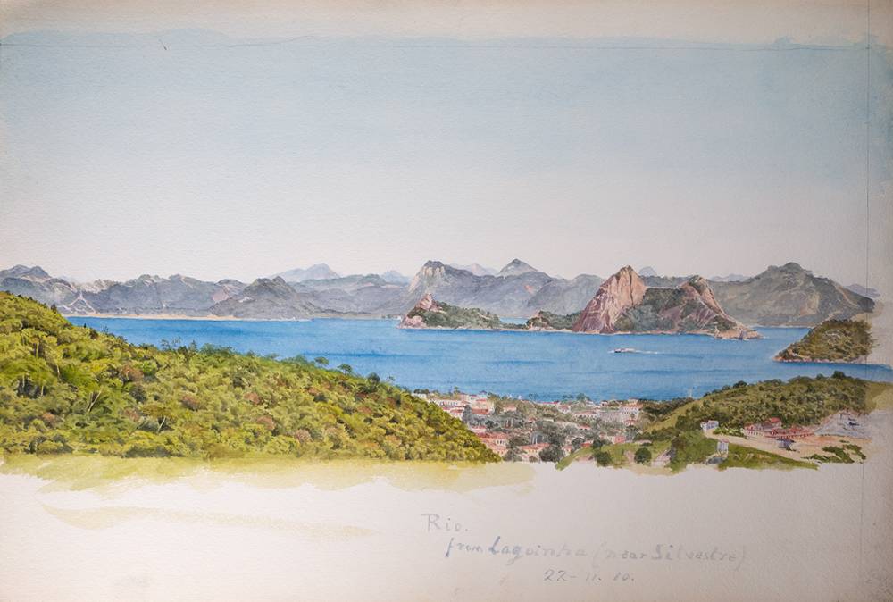 COLLECTION OF 25 TOPOGRAPHICAL WATERCOLOURS (1905-1917) by Henry Bruen (1856-1927) at Whyte's Auctions