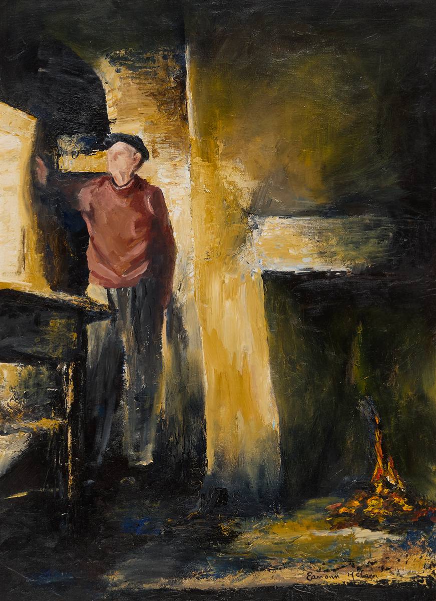 THE OLD MAN by Eamonn McCann sold for 480 at Whyte's Auctions