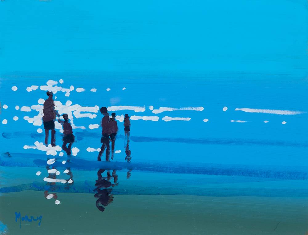 BRITTAS BAY, COUNTY WICKLOW by John Morris sold for 260 at Whyte's Auctions