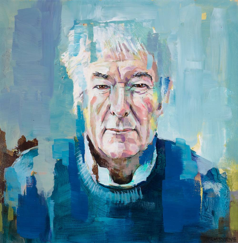 PORTRAIT OF SEAMUS HEANEY by Tom Byrne sold for 620 at Whyte's Auctions