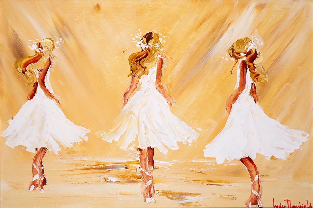 THREE DANCERS by Louise Mansfield (1950-2018) at Whyte's Auctions