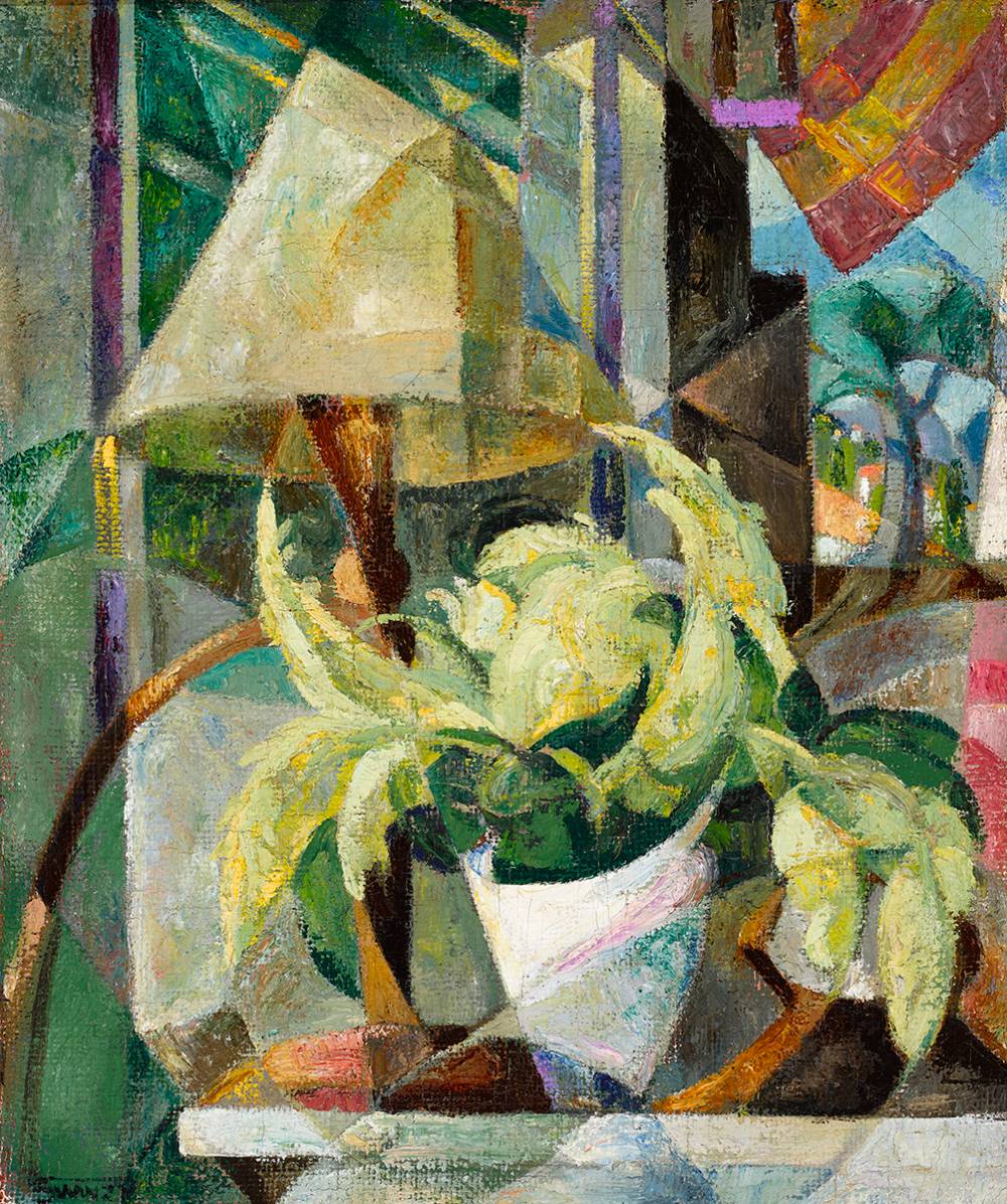 IN THE WINDOW, 1920s by Mary Swanzy sold for 90,000 at Whyte's Auctions