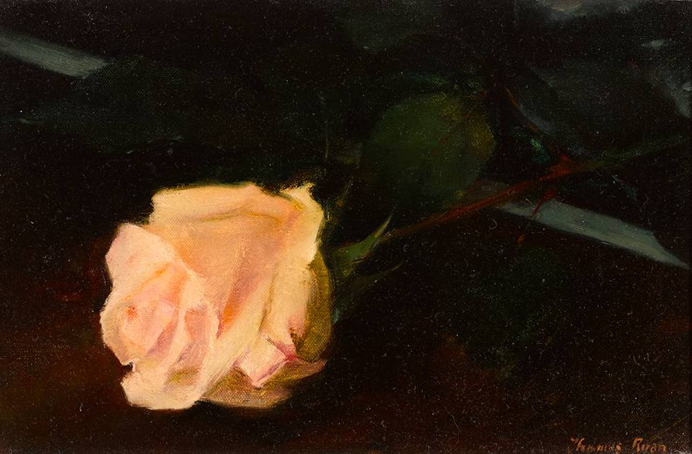 OCTOBER ROSE, 1975 by Thomas Ryan PPRHA (1929-2021) at Whyte's Auctions