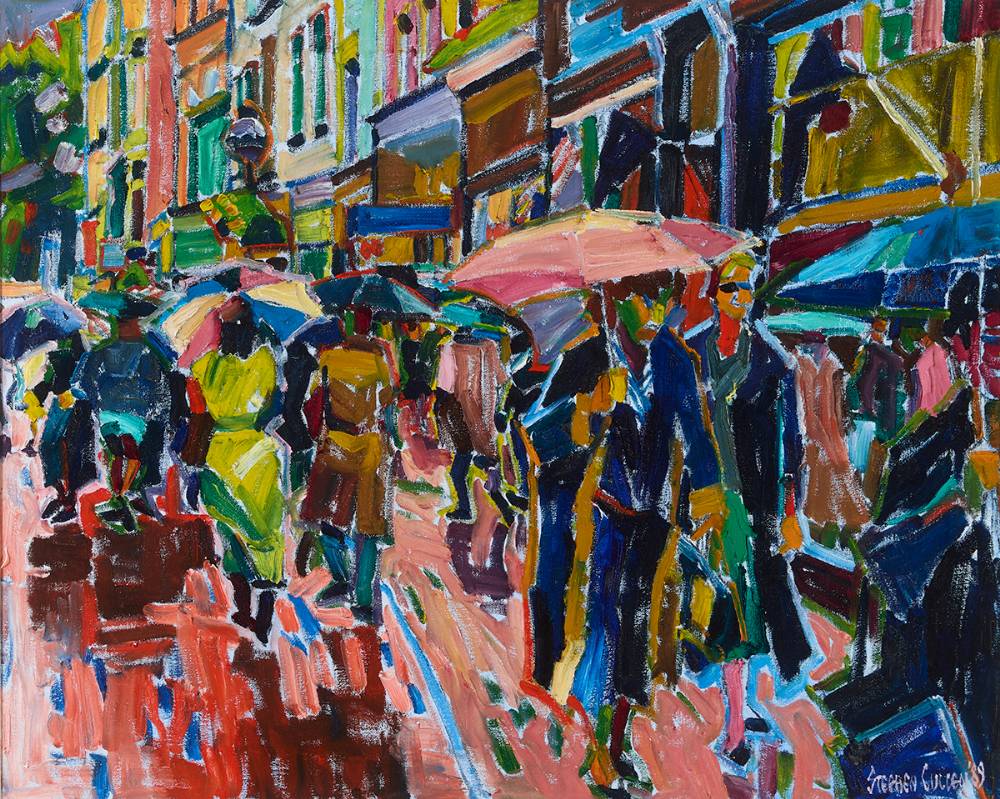 RAINY DAY, 1989 by Stephen Cullen (b.1959) at Whyte's Auctions