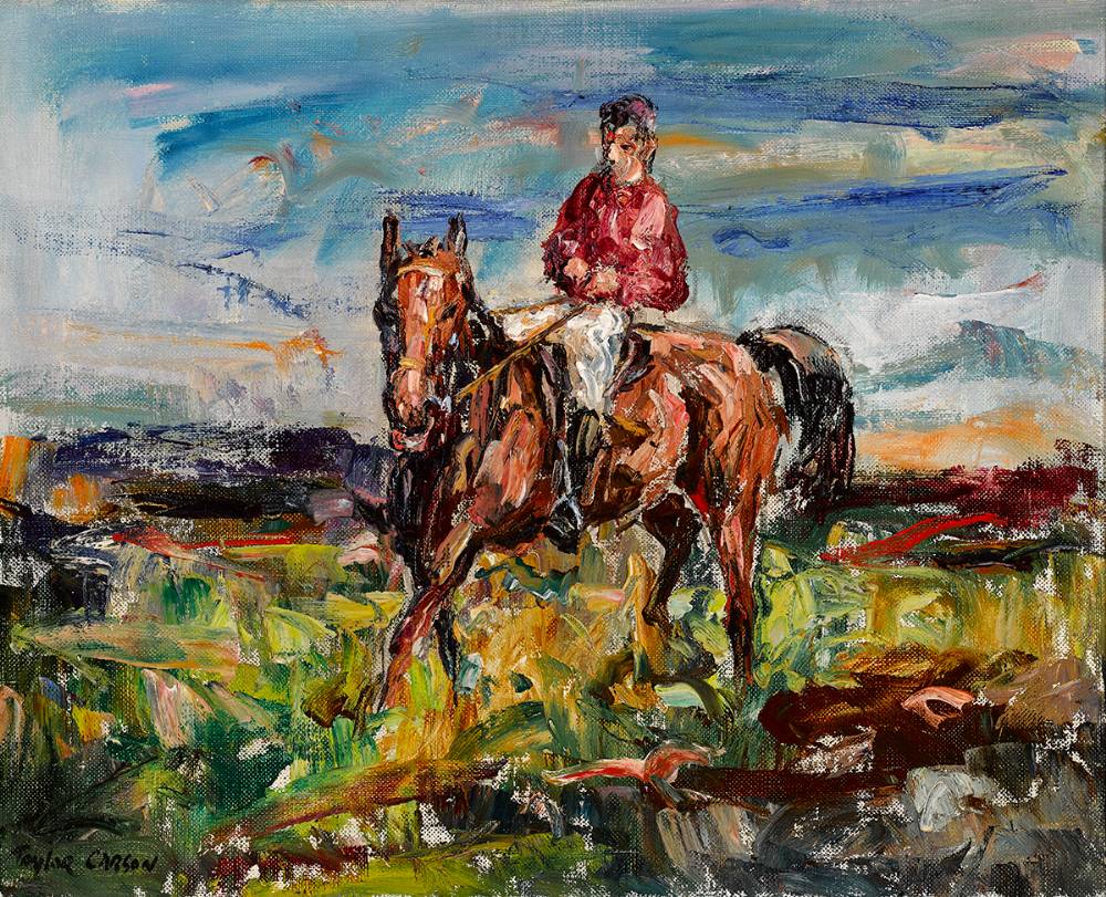 MOORLAND GALLOP by Robert Taylor Carson HRUA (1919-2008) at Whyte's Auctions